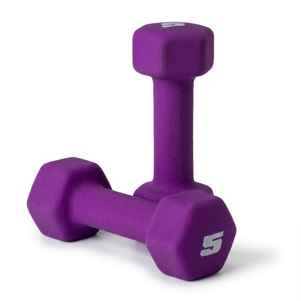 CAP Barbell Neoprene Coated Dumbbells - Product image showing the fitness equipment